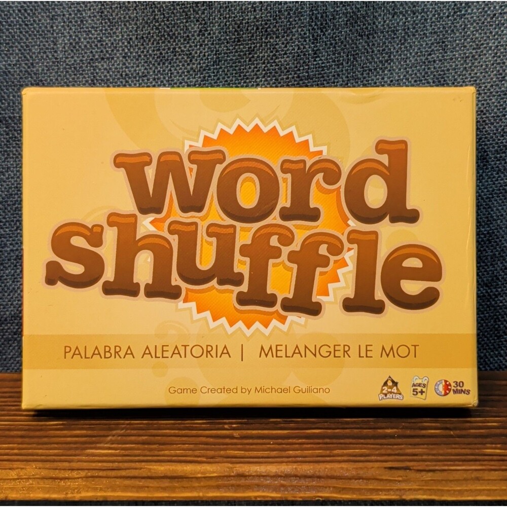 Breaking Games Word Shuffle Card Game 2016 Complete 852468006083
